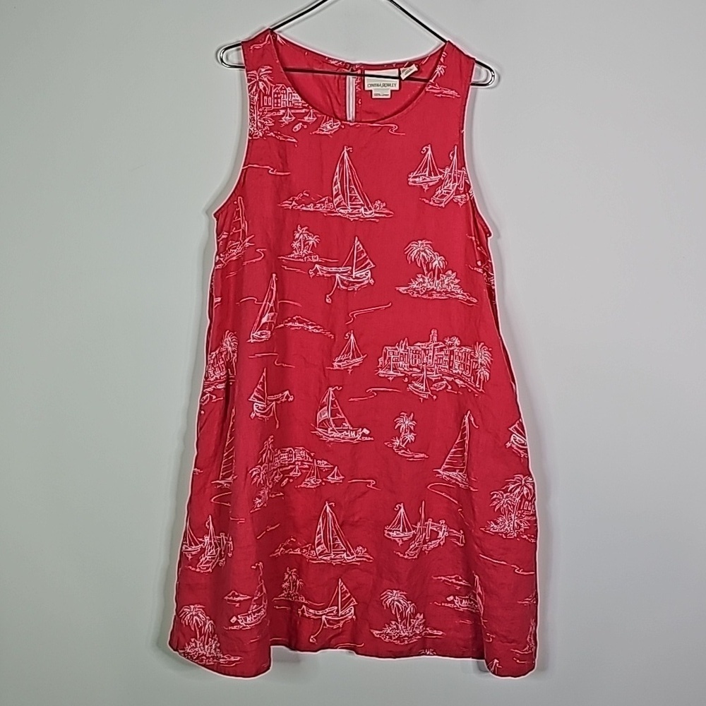 Cynthia Rowley medium pink sleeveless dress
